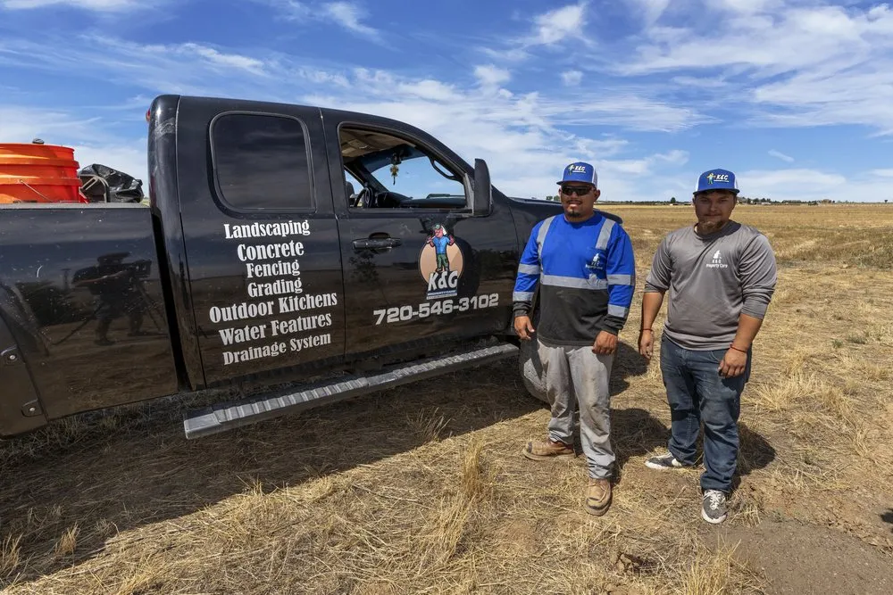 Reliable landscape installation experts serving Brighton, CO - K & G Property Care