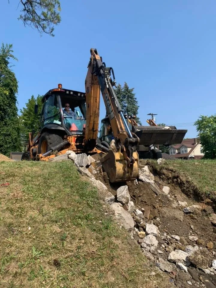 Local landscape installation in Eighty Four, PA by K & H Construction