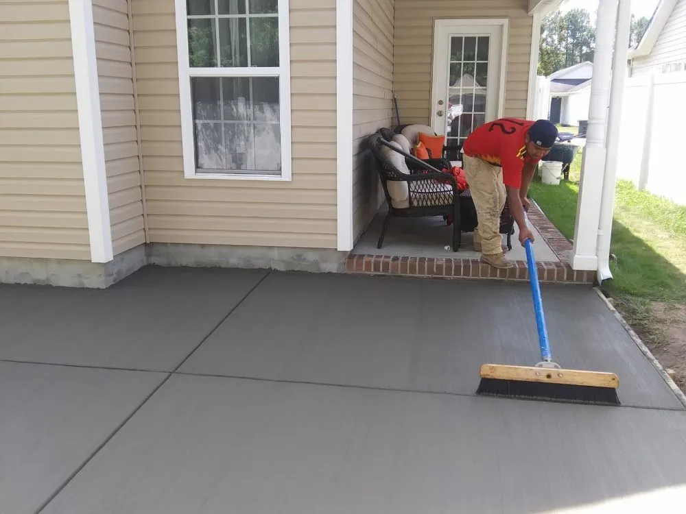 Expert residential landscaping in Kinston, NC by K & J Concrete