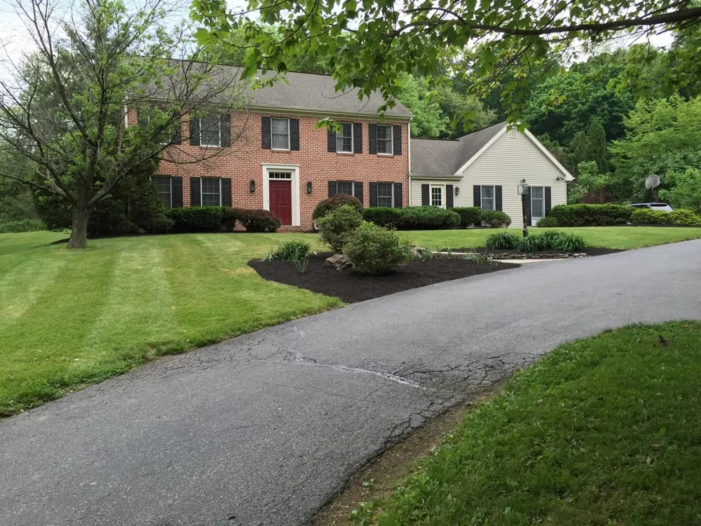 Affordable landscape design for beautiful yards in Manheim, PA by K & J Lawn-Care