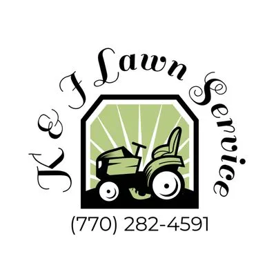 K & J Lawn Service Logo