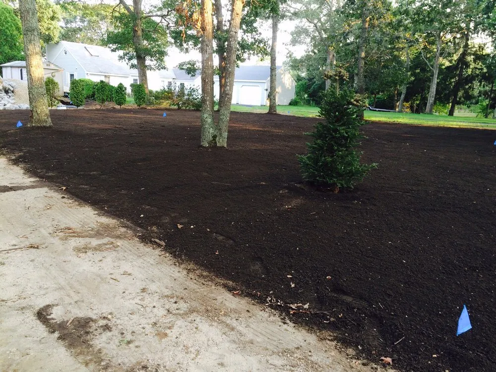 Custom outdoor landscaping in Holliston, MA by K & K Landscape and Cleaning Services