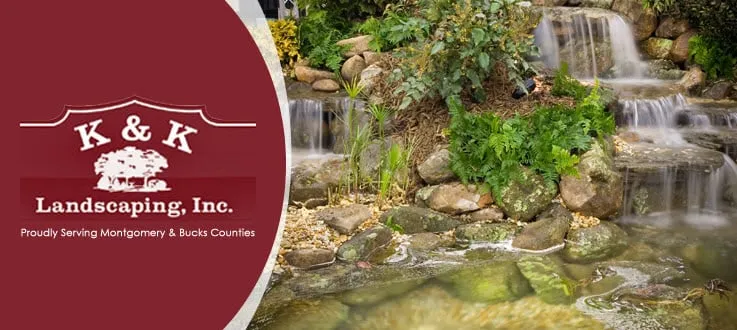 Top-rated outdoor landscaping in Warminster, PA by K & K Landscaping