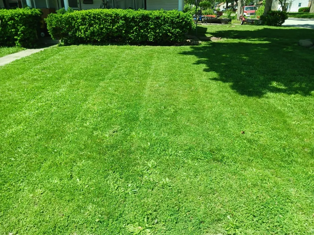 Expert outdoor landscaping in Rantoul, IL - K & M Mowing Services.