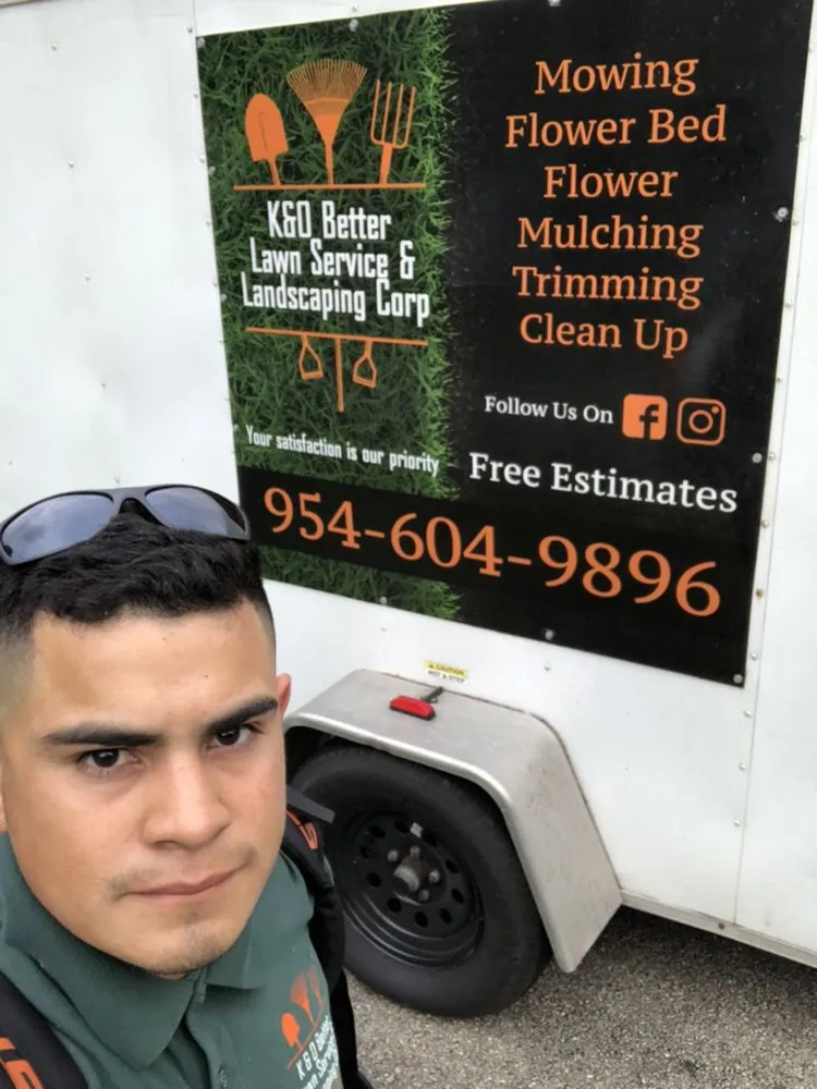 Professional outdoor landscaping in Lauderhill, FL by K & O Better Lawn Service And Landscaping Corp