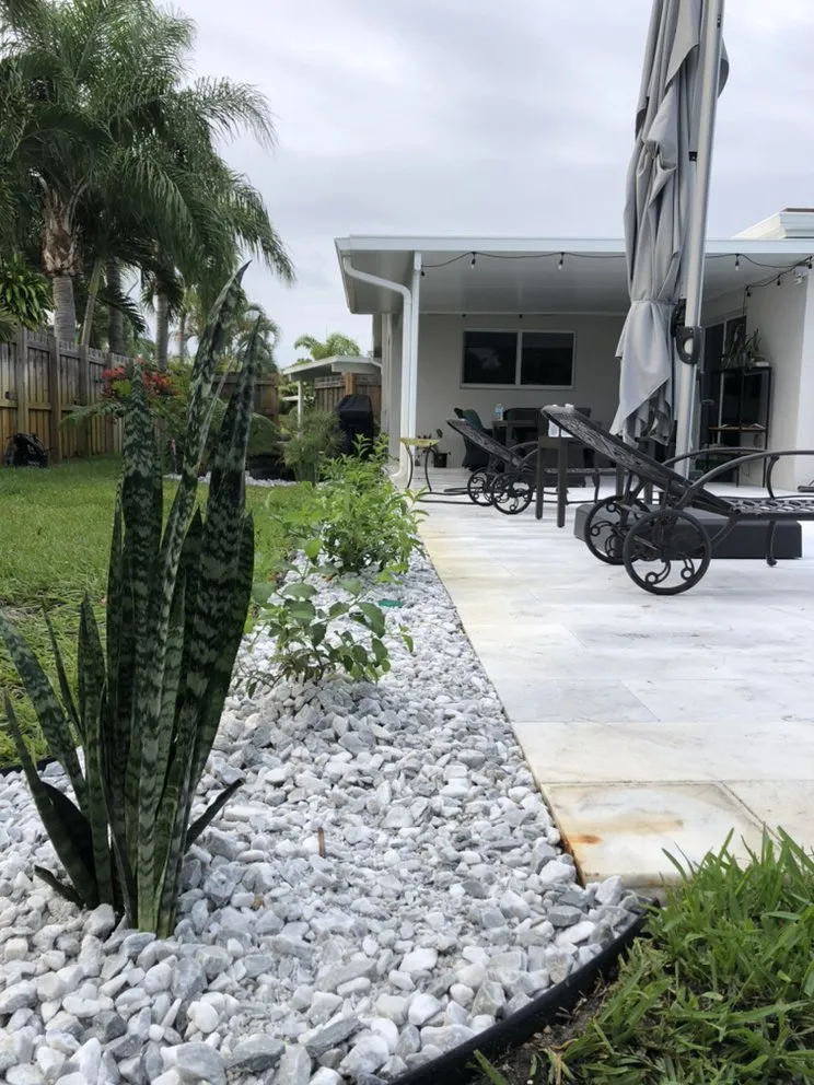 Custom garden landscaping for year-round maintenance across Lauderhill, FL - K & O Better Lawn Service And Landscaping Corp