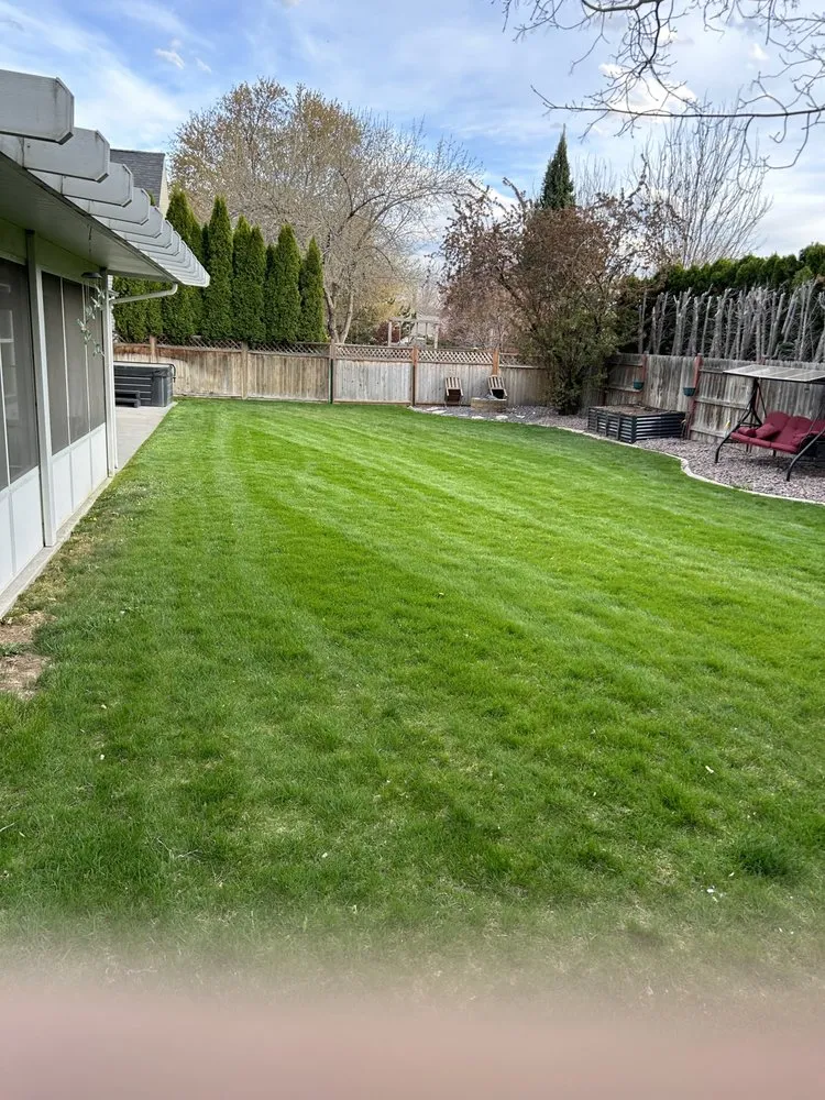 Professional landscape installation for homes in Nampa, ID by K & R Landscapes