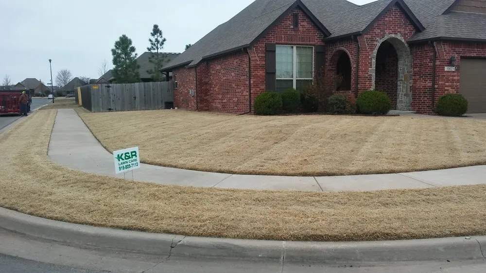 Professional outdoor landscaping for beautiful yards across Tulsa, OK - K & R Lawn & Lanscaping
