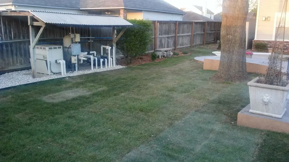 Custom residential landscaping for year-round maintenance in Tulsa, OK by K & R Lawn & Lanscaping
