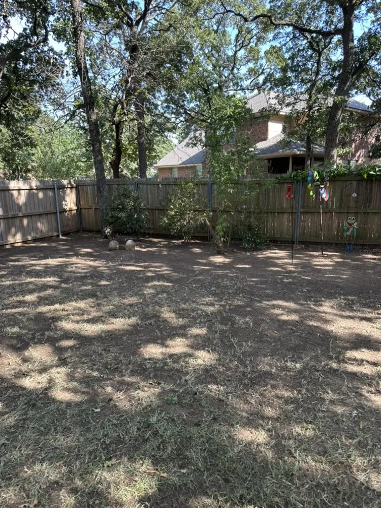 Professional outdoor landscaping in Fort Worth, TX by K & R Lawn Services