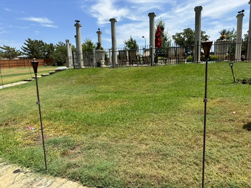 Custom yard cleanup service in Fort Worth, TX by K & R Lawn Services