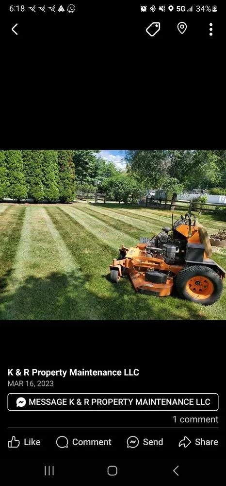 Local lawn care service in Toledo, OH by K & R Property Maintenance