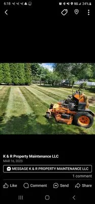 K & R Property Maintenance Logo