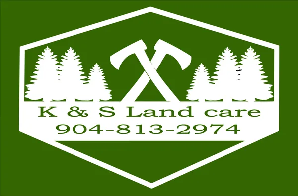 K & S Land Care Logo