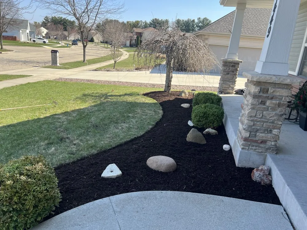 Trusted yard cleanup service for residential properties in Burlington, WI by K & S Tree and Landscaping