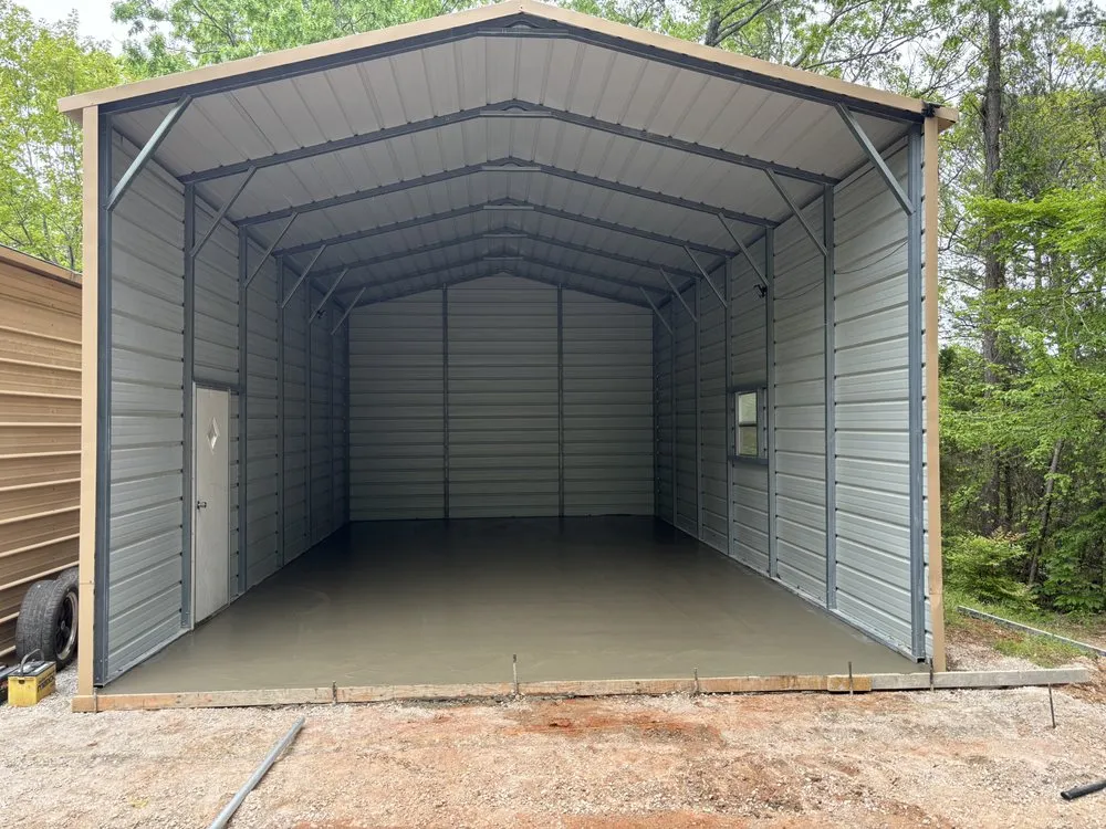 Reliable lawn mowing service in Iuka, MS - K & T Concrete Services