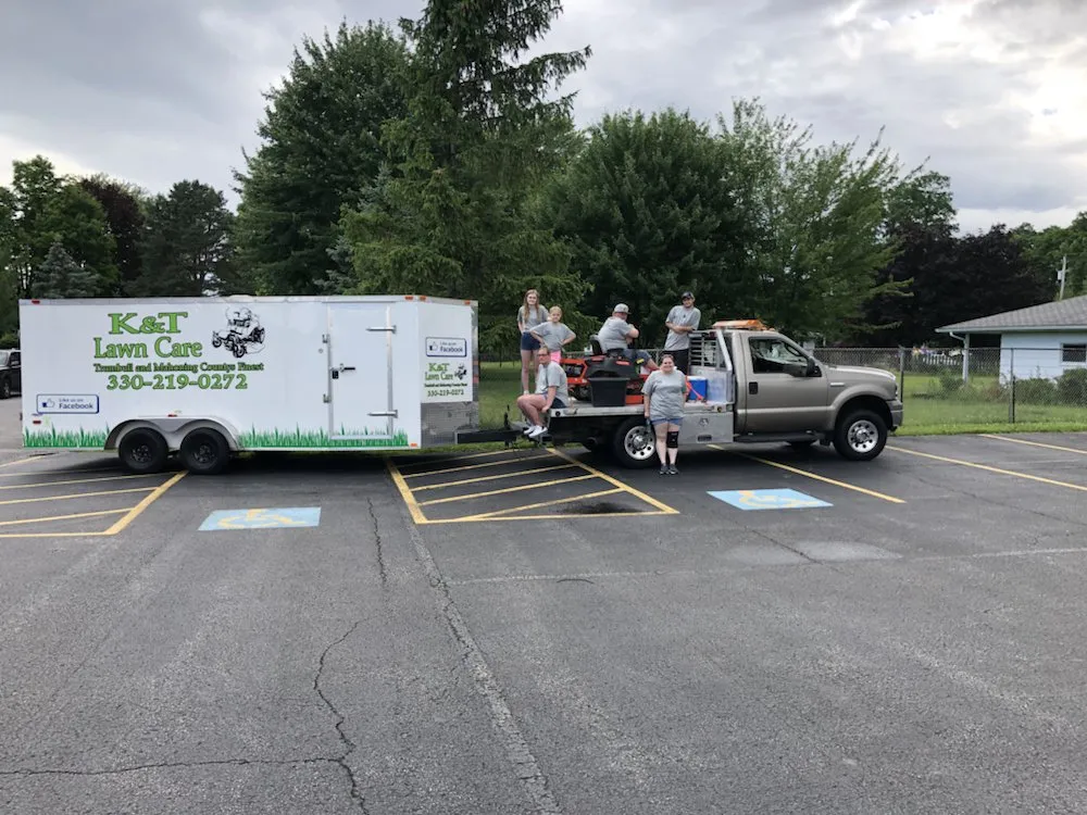 Local outdoor landscaping in Warren, OH by K & T Lawn Care