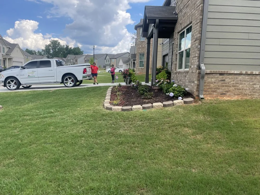 Local garden landscaping for beautiful yards in McDonough, GA by K and K Kreative Designes