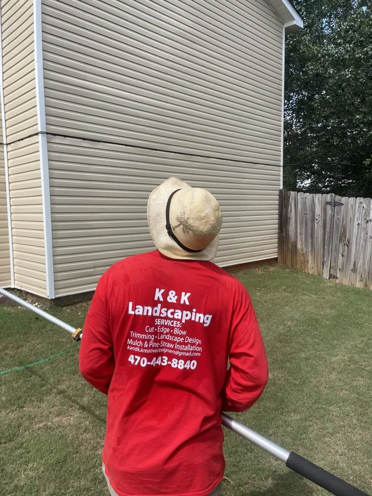 Reliable garden landscaping for residential properties in McDonough, GA by K and K Kreative Designes