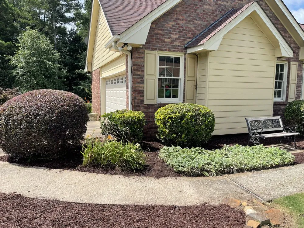 Affordable landscaping services with custom design in McDonough, GA by K and K Kreative Designes