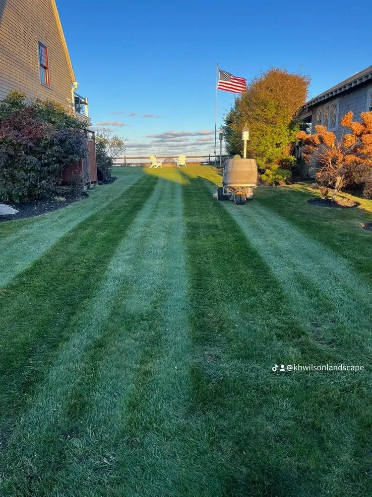 Custom yard cleanup service for beautiful yards in Scituate, MA by K B Wilson Landscaping