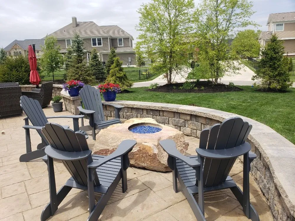 Local landscape installation in Westfield, IN by K D Landscaping