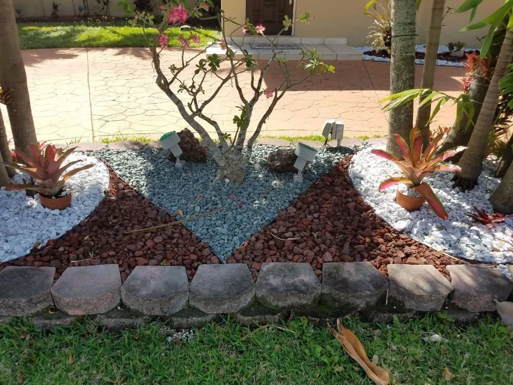Top-rated landscape installation for homes in Hialeah, FL by K-Diaz Landscaping