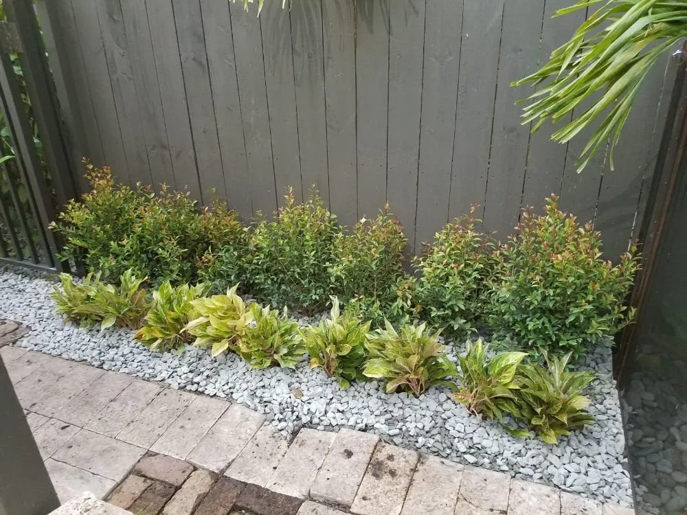 Custom landscape design for homes in Hialeah, FL by K-Diaz Landscaping