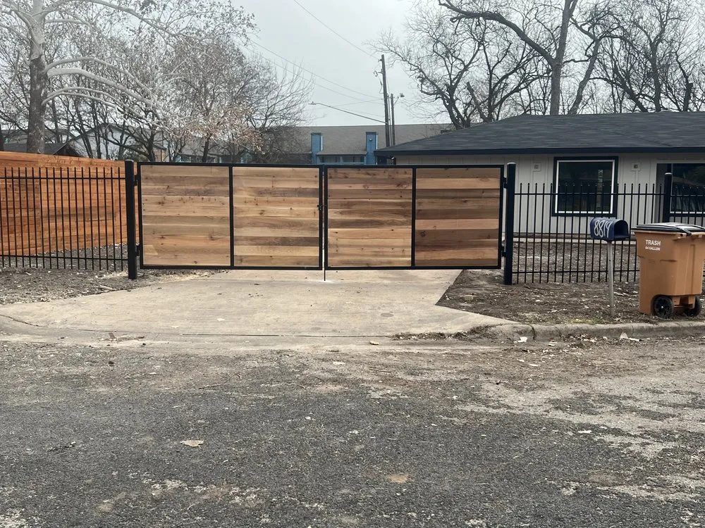 Professional garden landscaping in Austin, TX by K K Landscaping & Fencing