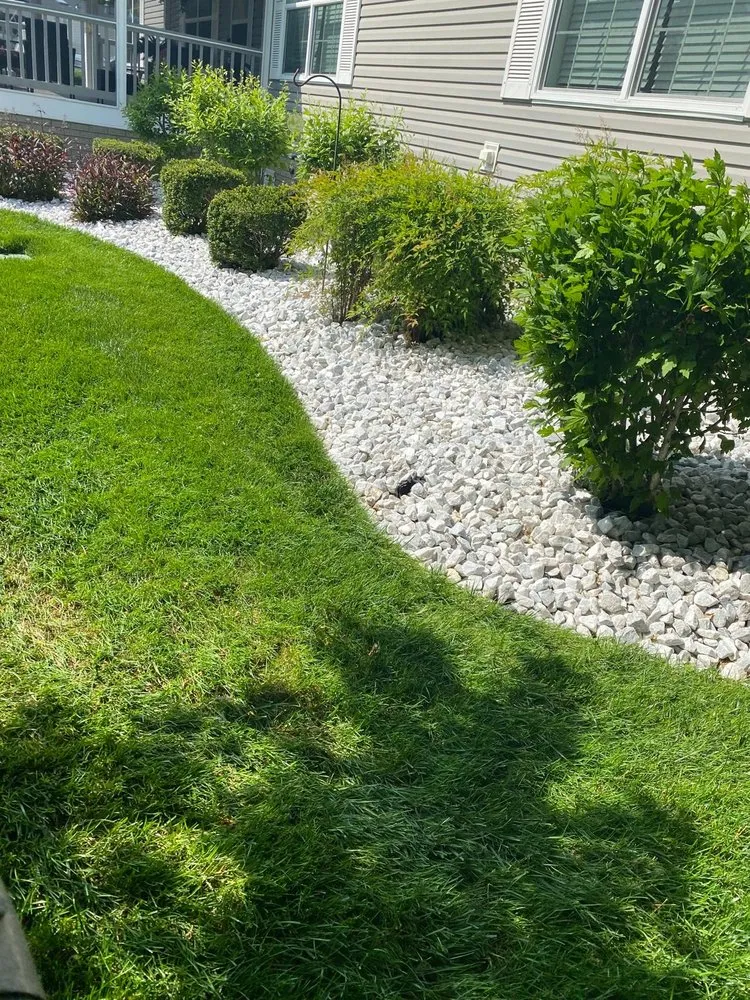 Reliable lawn mowing service with custom design in Frankford, DE by K M C Landscapings Services