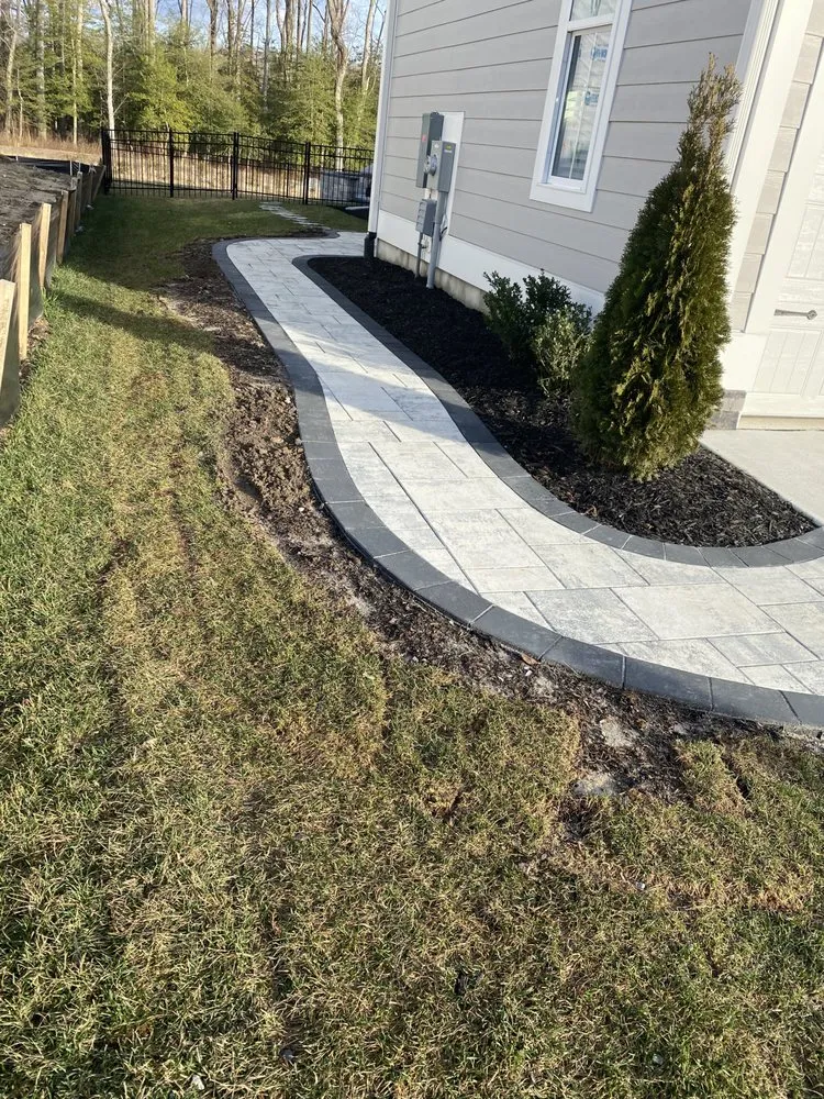 Custom landscape design in Frankford, DE - K M C Landscapings Services