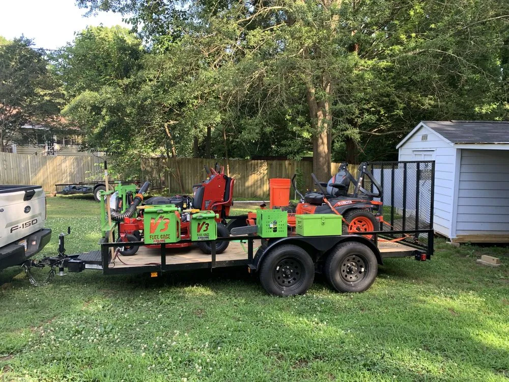 Custom garden landscaping experts serving Stanley, NC - K M Lawn Services