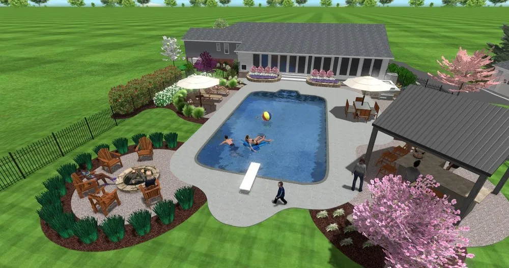 Affordable outdoor landscaping in Oakdale, PA - K Morris Landscape Design