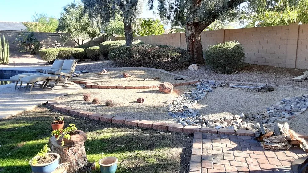 Top-rated landscape installation in Phoenix, AZ by K P Landscaping Kener Perez