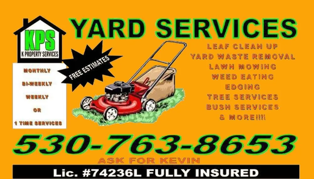 Local residential landscaping in Yuba City, CA - K P S