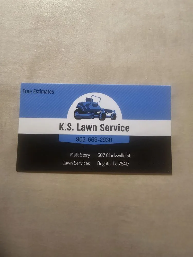Top-rated lawn care service experts serving Bogata, TX - K S Lawn Service