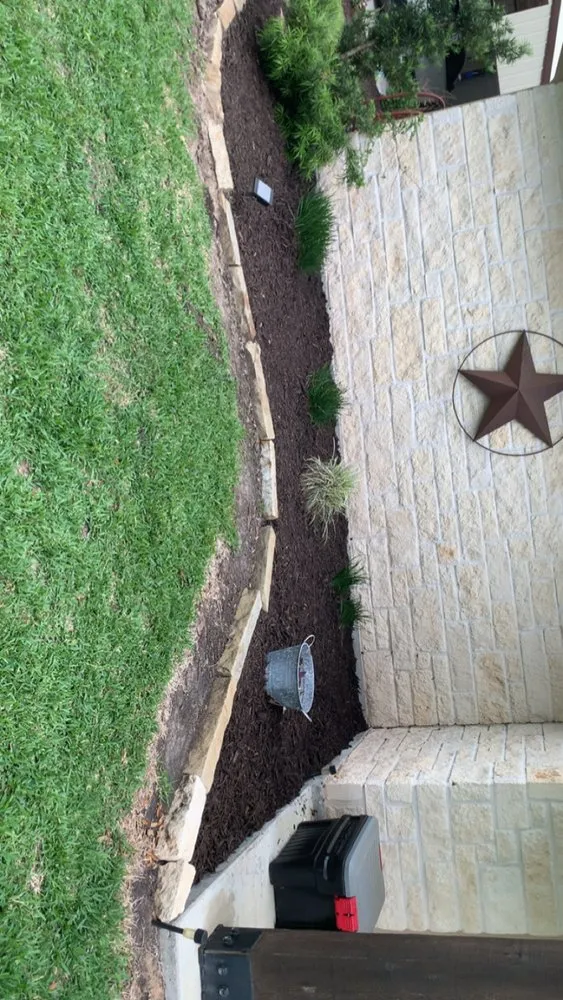 Custom landscaping services for residential properties across Holiday Lakes, TX - K Services