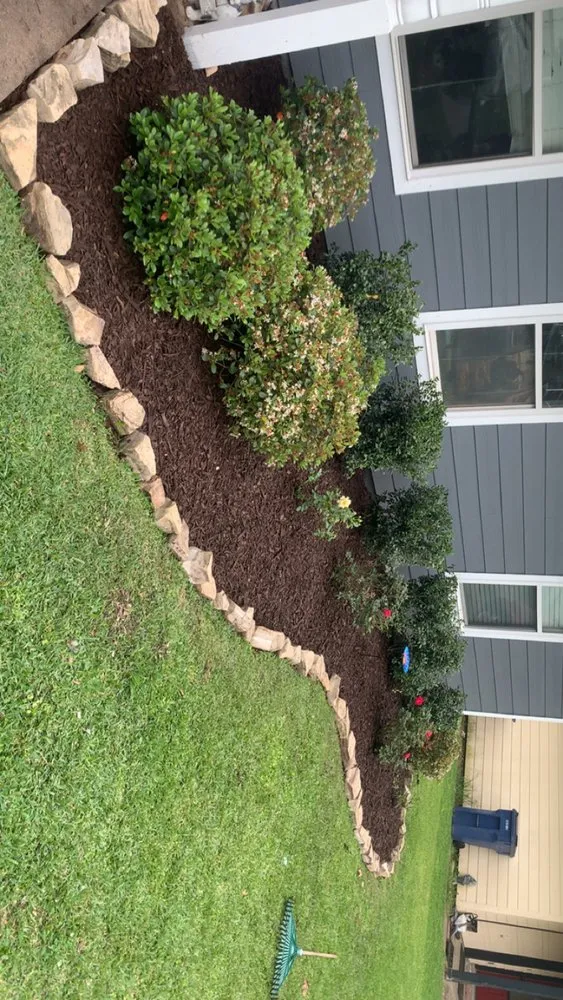 Local landscape design for residential properties in Holiday Lakes, TX by K Services