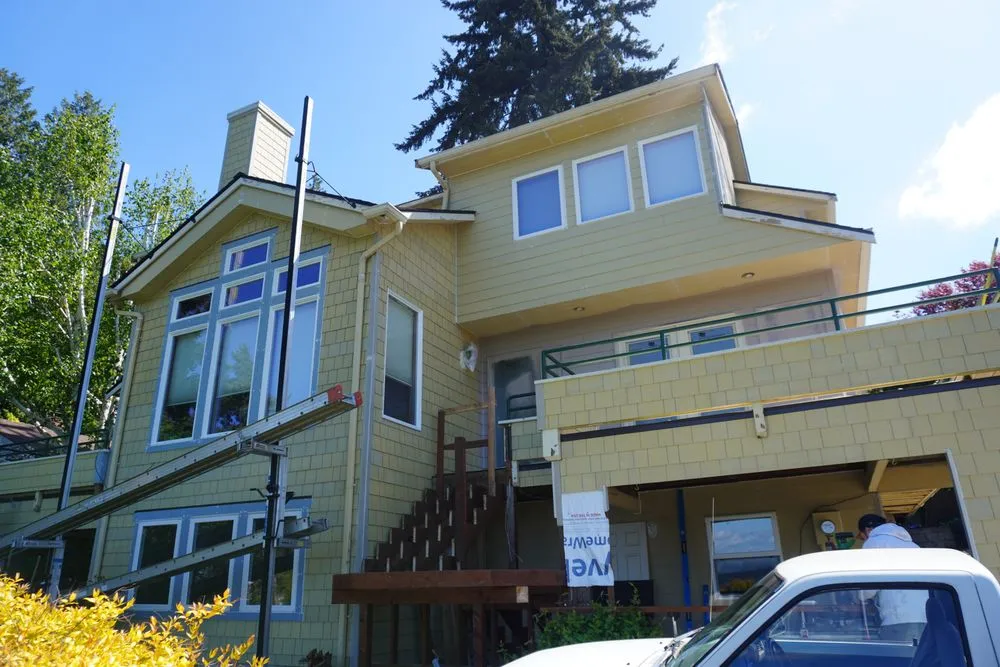 Expert lawn mowing service in Burien, WA by K Single Corp Roofing & General Contractor