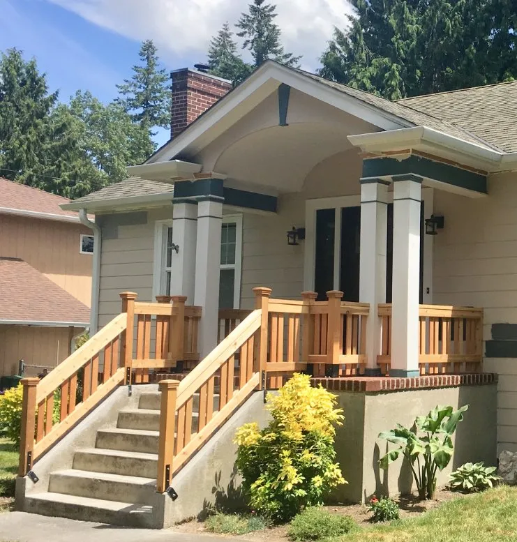 Custom yard cleanup service for residential properties in Burien, WA by K Single Corp Roofing & General Contractor