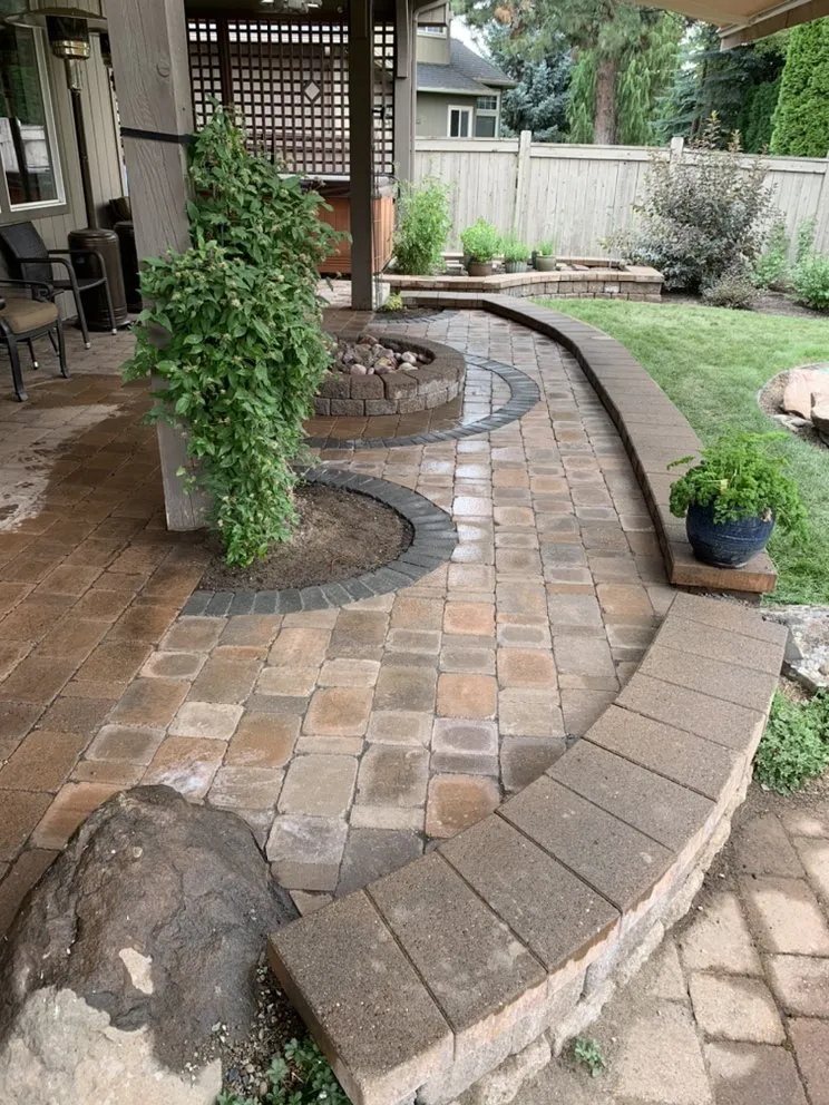 Custom garden landscaping in Spokane, WA by K2 Landscaping