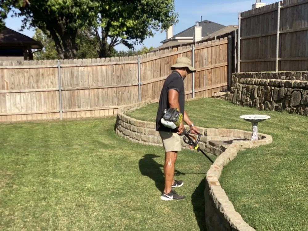 Expert landscape design in Fort Worth, TX by K9 Clean Up and Lawn Service