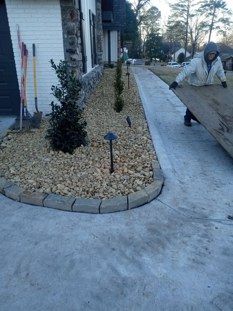 Reliable garden landscaping for residential properties in Conway, AR by K&a landscaping