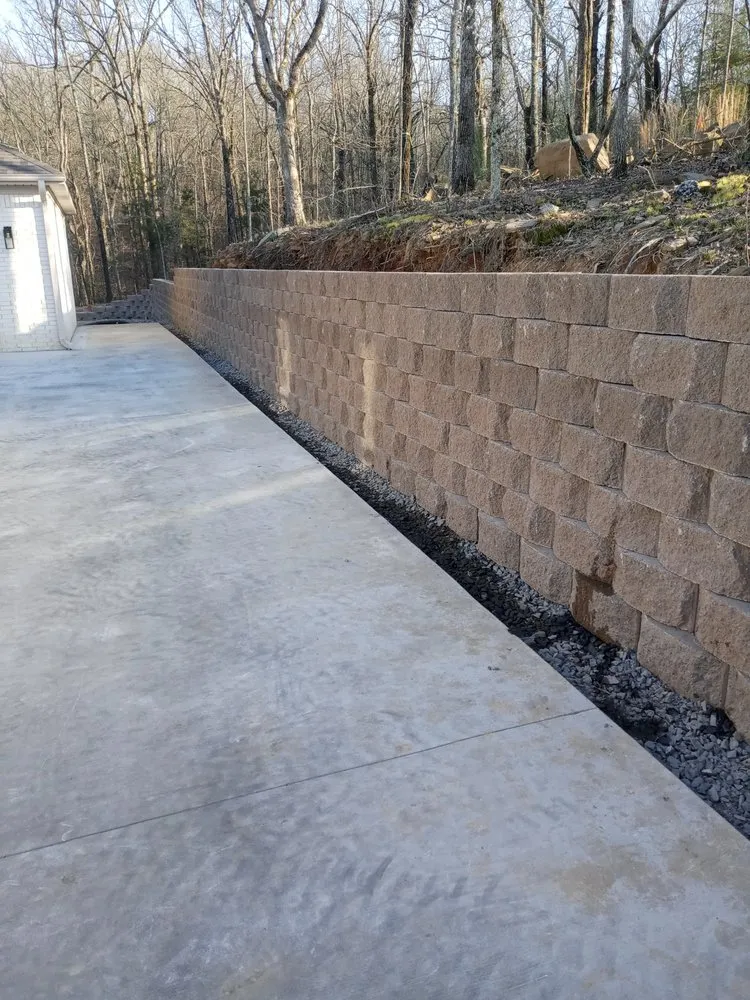 Custom outdoor landscaping in Conway, AR by K&a landscaping