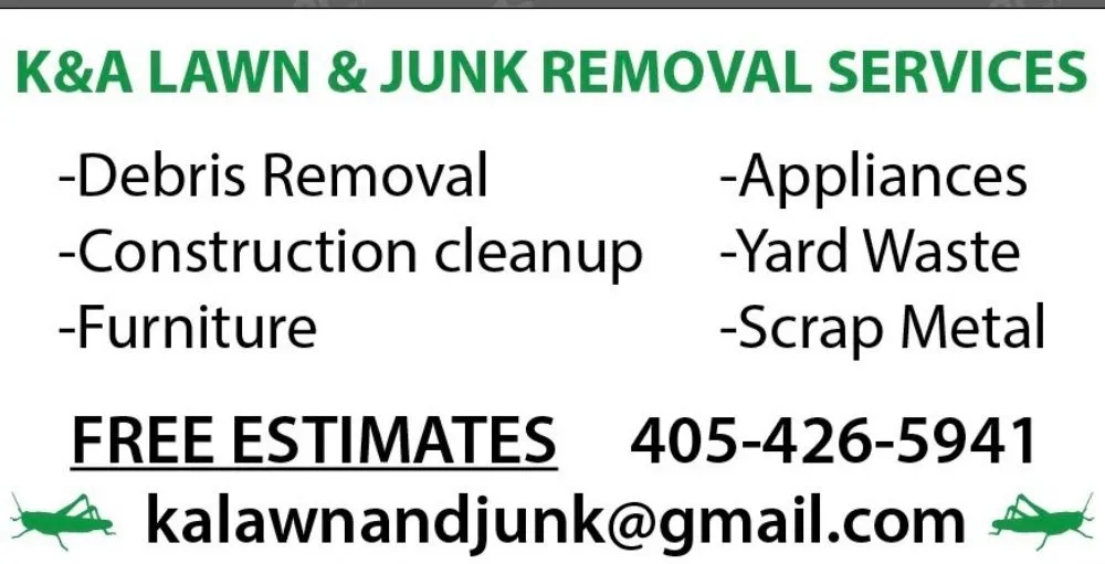 Expert garden landscaping with custom design across Oklahoma City, OK - K&A Lawn and Junk Removal