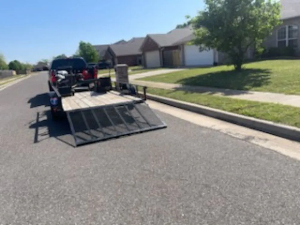 Affordable garden landscaping in Oklahoma City, OK by K&A Lawn and Junk Removal