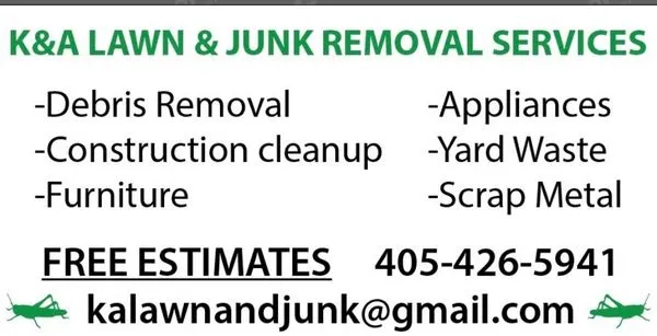 K&A Lawn and Junk Removal Logo