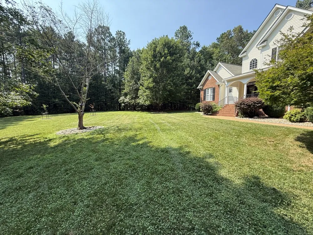 Professional garden landscaping for homes in Powhatan, VA by K&A Lawncare