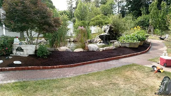 Professional lawn care service with custom design across N Billerica, MA - K.A. O'Neill Landscaping & Snow Service