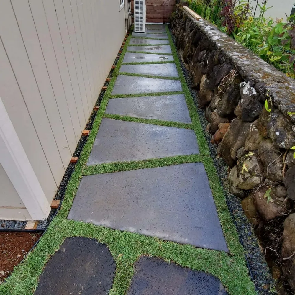 Local landscape installation in Waianae, HI - Kaaihue Landscaping